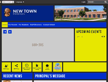 Tablet Screenshot of newtownes.bcps.org