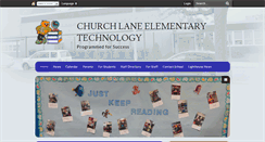 Desktop Screenshot of churchlanees.bcps.org
