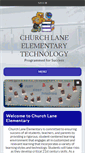 Mobile Screenshot of churchlanees.bcps.org
