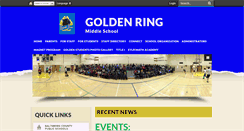 Desktop Screenshot of goldenringms.bcps.org
