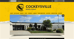 Desktop Screenshot of cockeysvillems.bcps.org