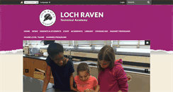 Desktop Screenshot of lochraventech.bcps.org