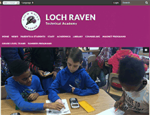 Tablet Screenshot of lochraventech.bcps.org