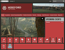 Tablet Screenshot of herefordhs.bcps.org