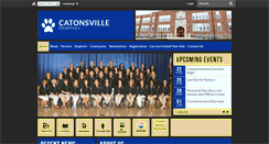 Desktop Screenshot of catonsvillees.bcps.org