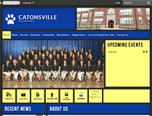 Tablet Screenshot of catonsvillees.bcps.org