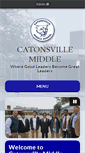Mobile Screenshot of catonsvillems.bcps.org