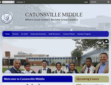 Tablet Screenshot of catonsvillems.bcps.org