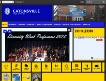 Tablet Screenshot of catonsvillehs.bcps.org