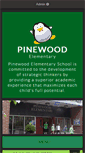 Mobile Screenshot of pinewoodes.bcps.org