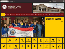 Tablet Screenshot of herefordms.bcps.org